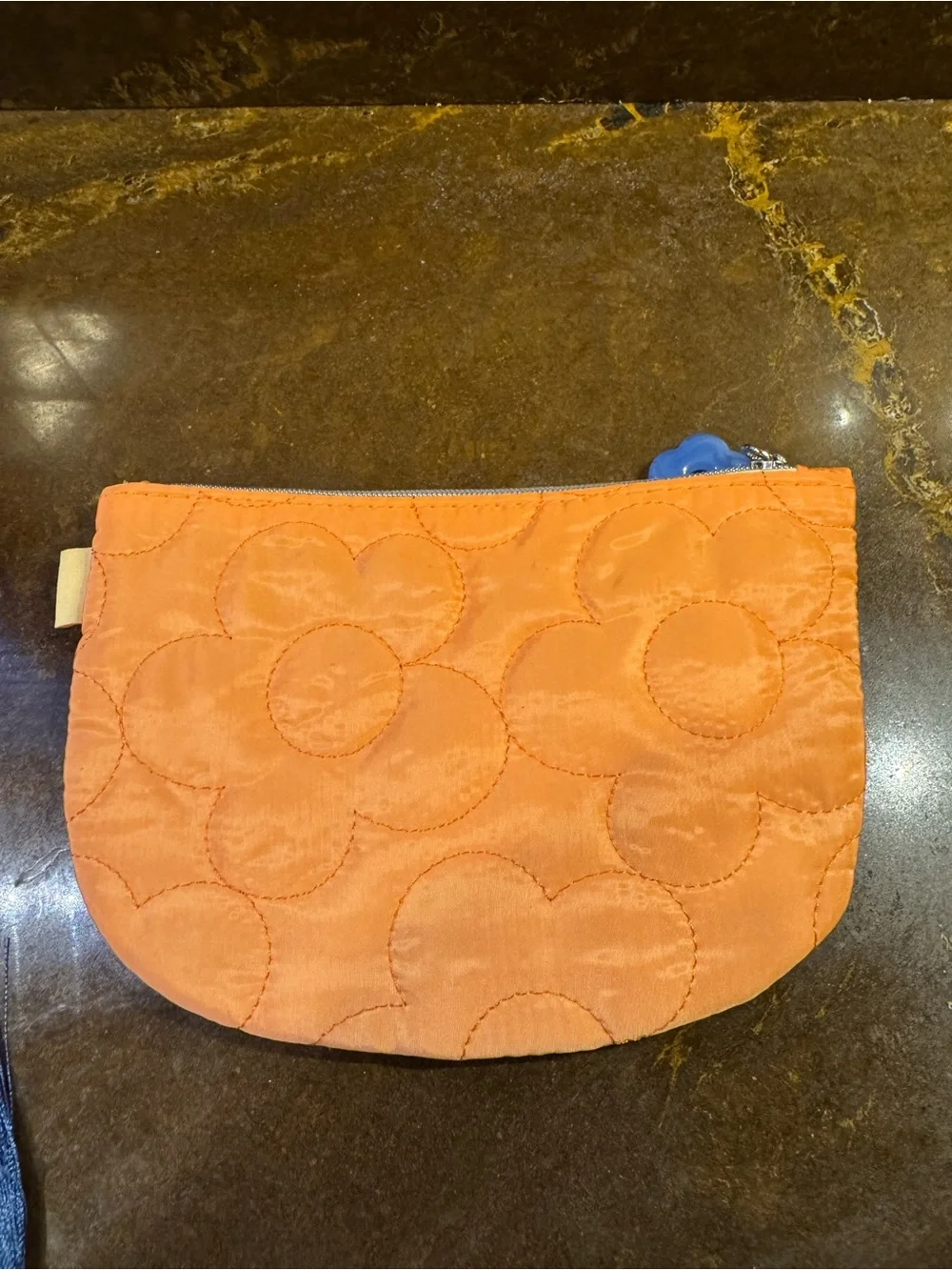 NWOT lot 3 IPSY makeup bags Orange, Blue/cream floral, pink/red